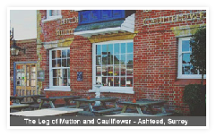 The leg of Mutton and Cauliflower- Ashtead, Surrey